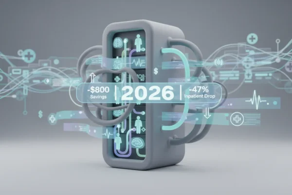 Healthcare AI: $800 Savings & 47% Inpatient Drop in 2026